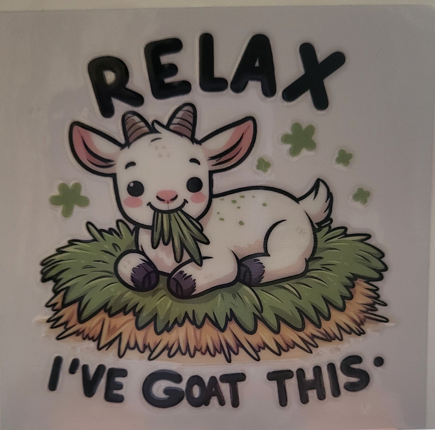 Relax I Got This decal small