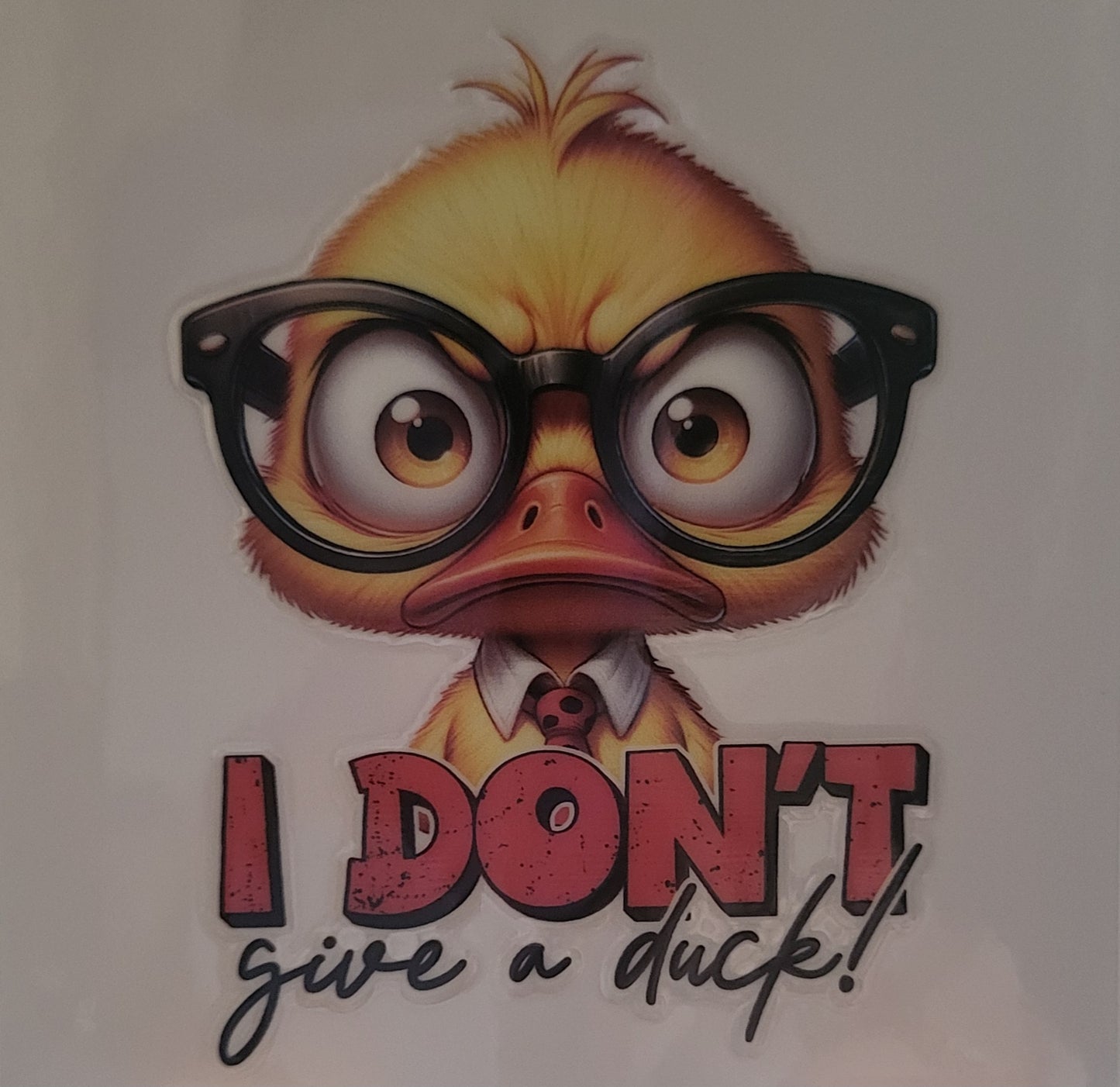 I don't give a duck decal small