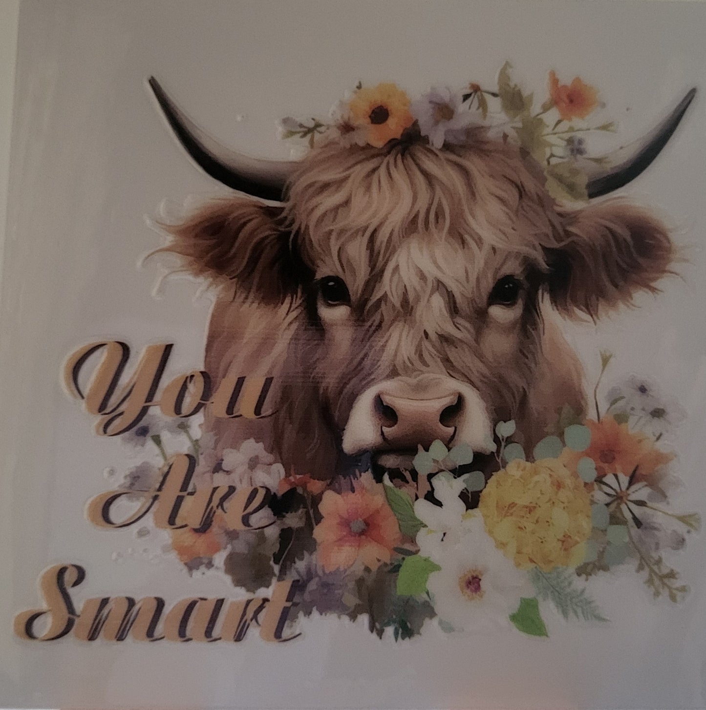 Highland Cow decal small #15
