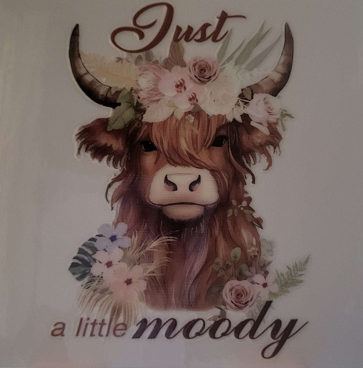 Highland Cow decal small #16