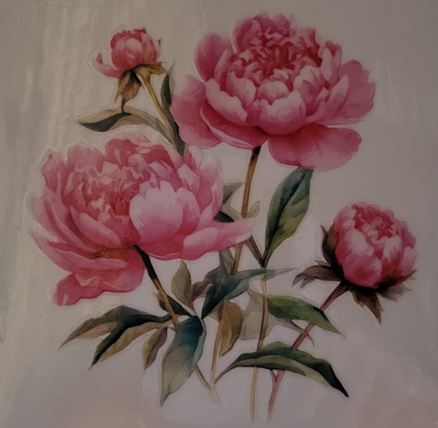 Flowers decal small #1