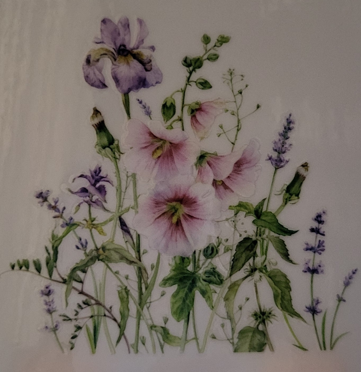 Flowers decal small #6