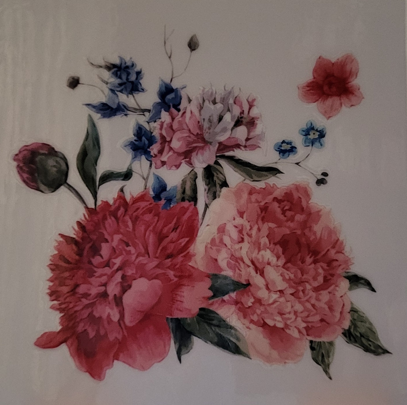 Flowers decal small #7