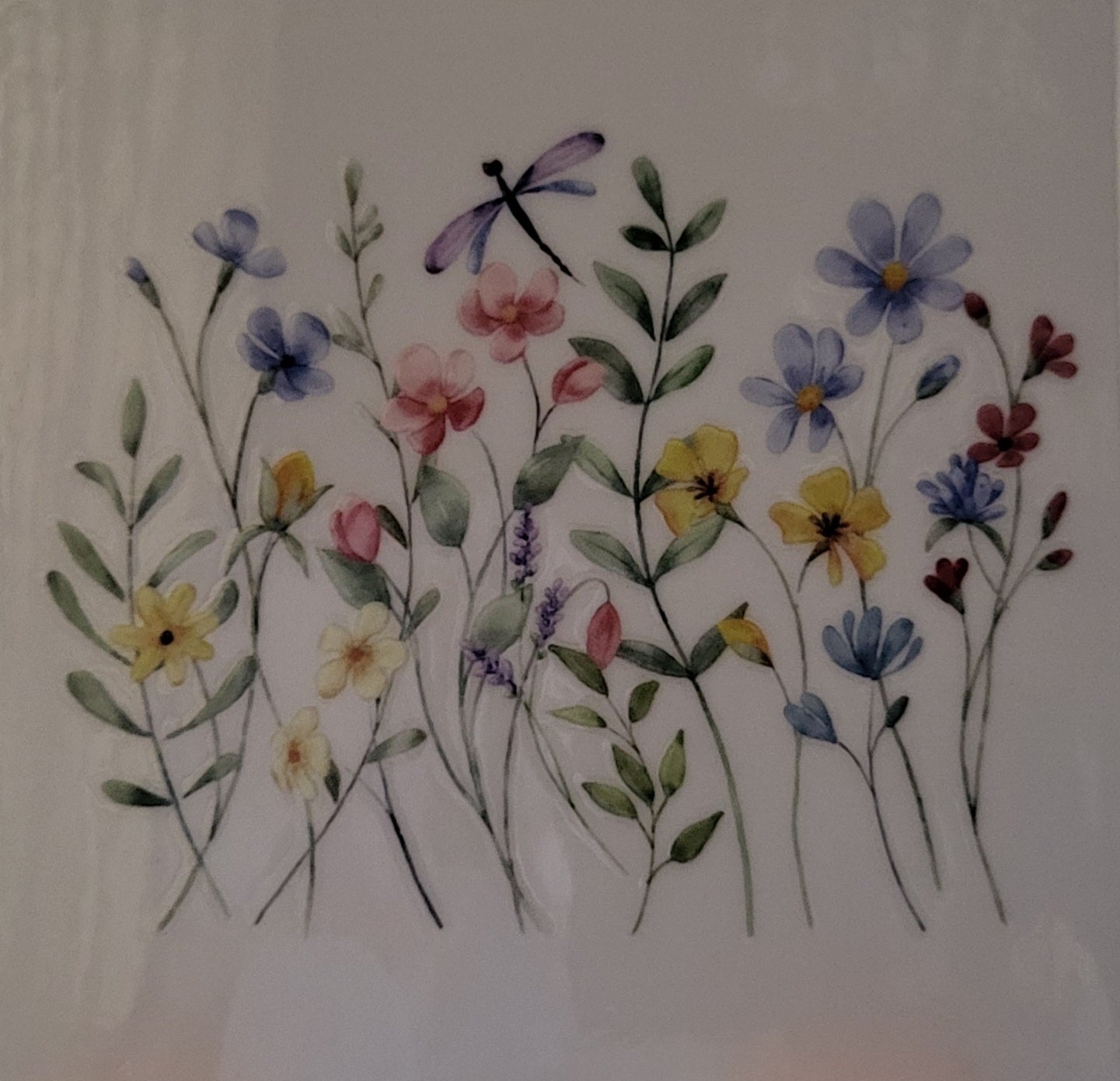 Flowers decal small #8