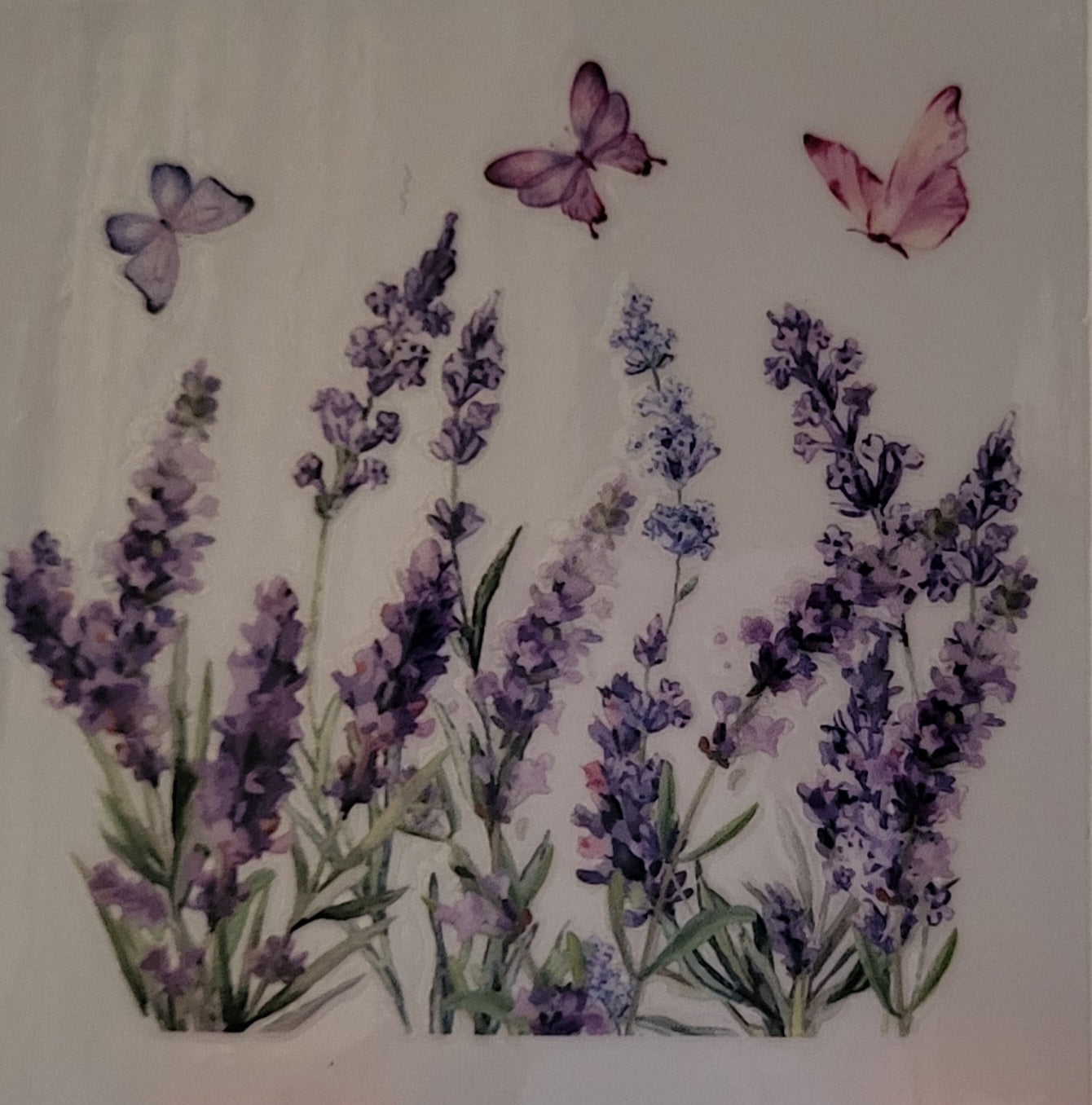 Flowers decal small #12