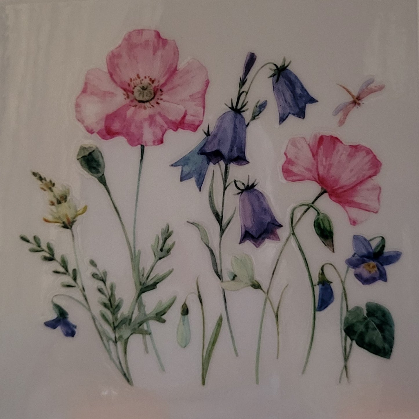 Flowers decal small #16