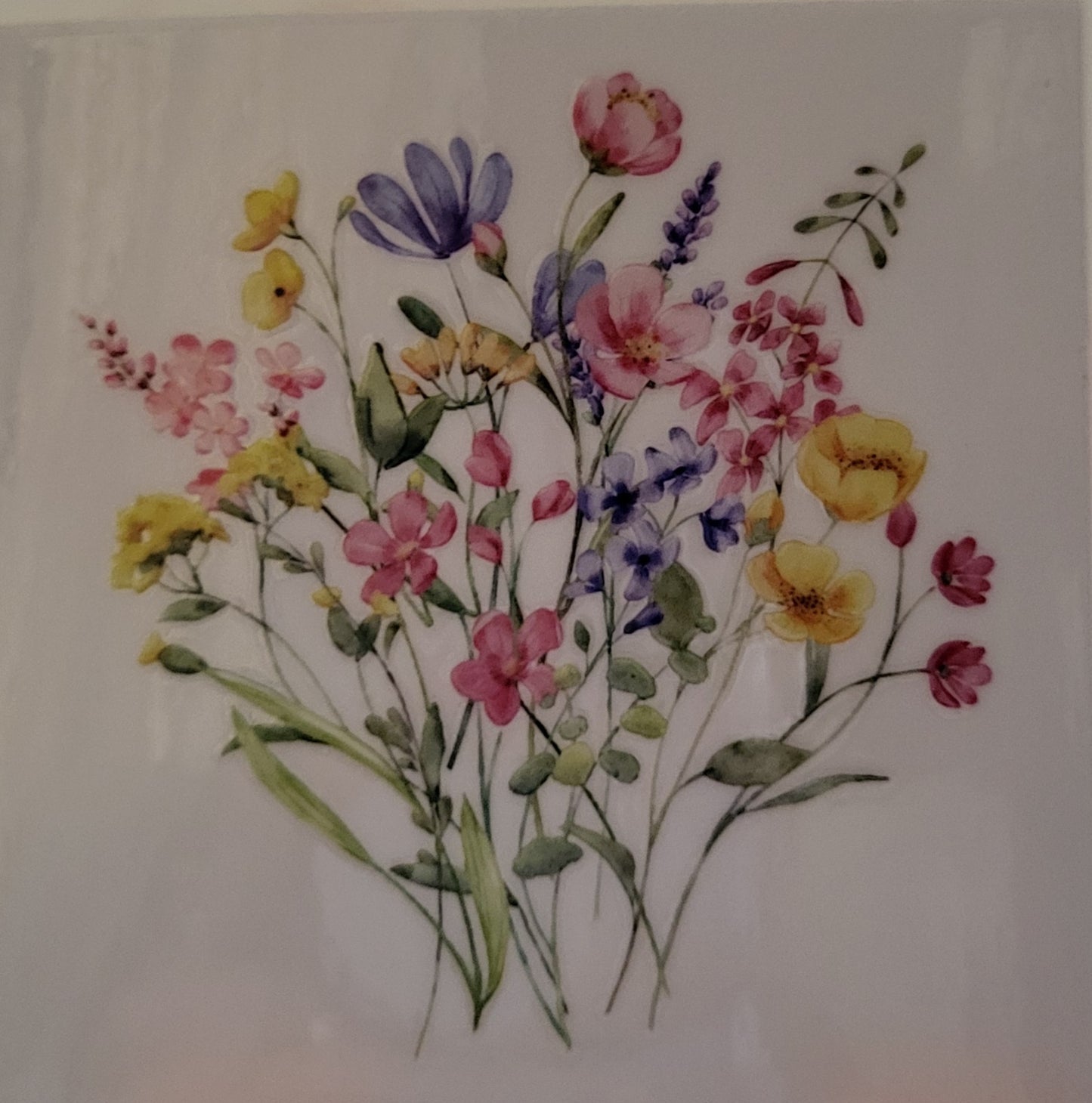 Flowers decal small #18