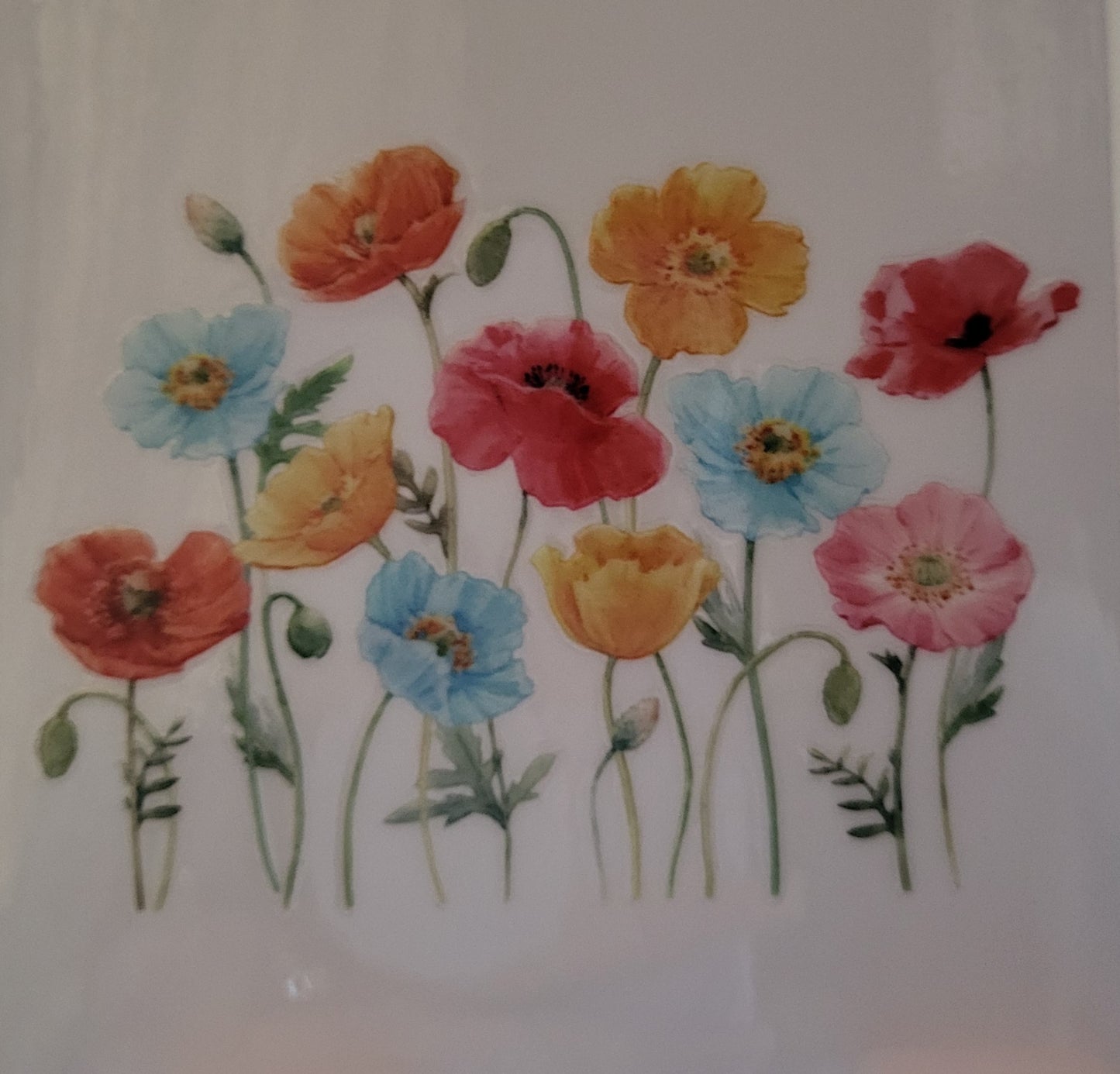 Flowers decal small #19