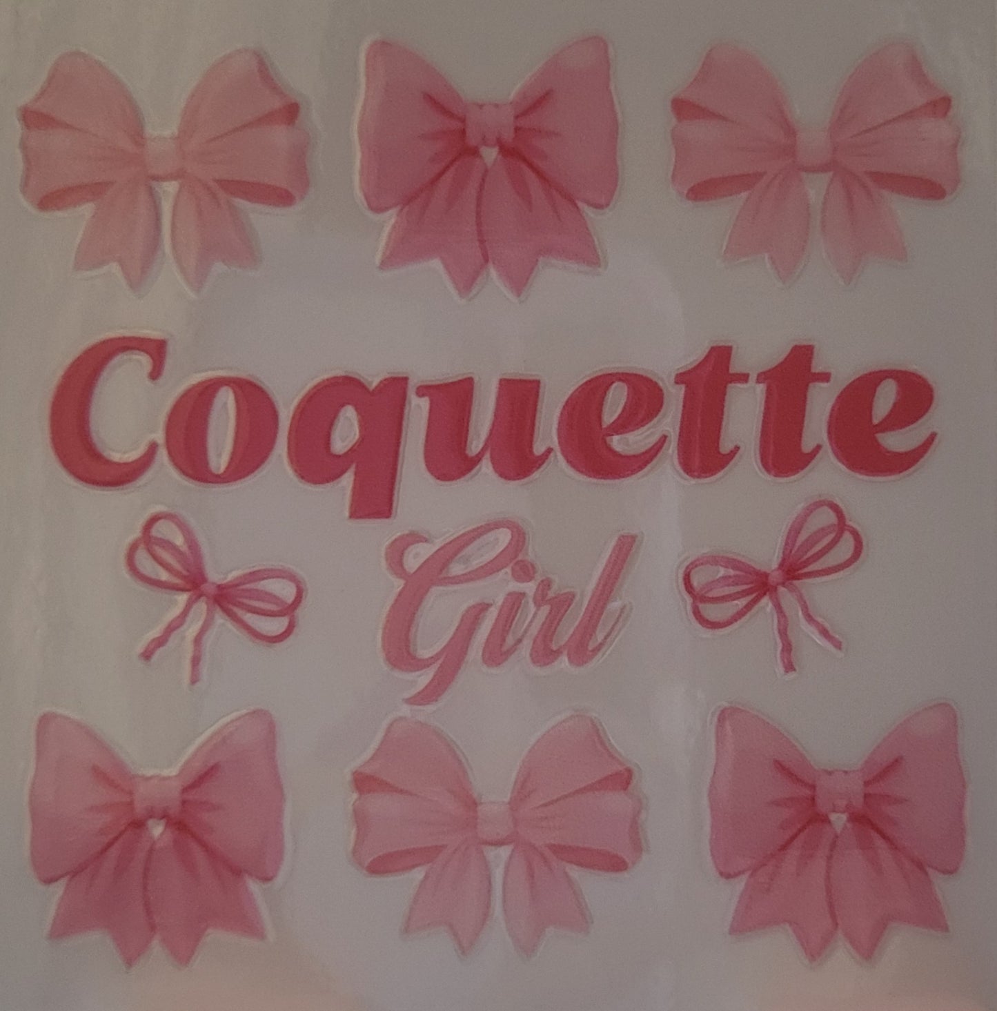 Cute girly bow decal small #3