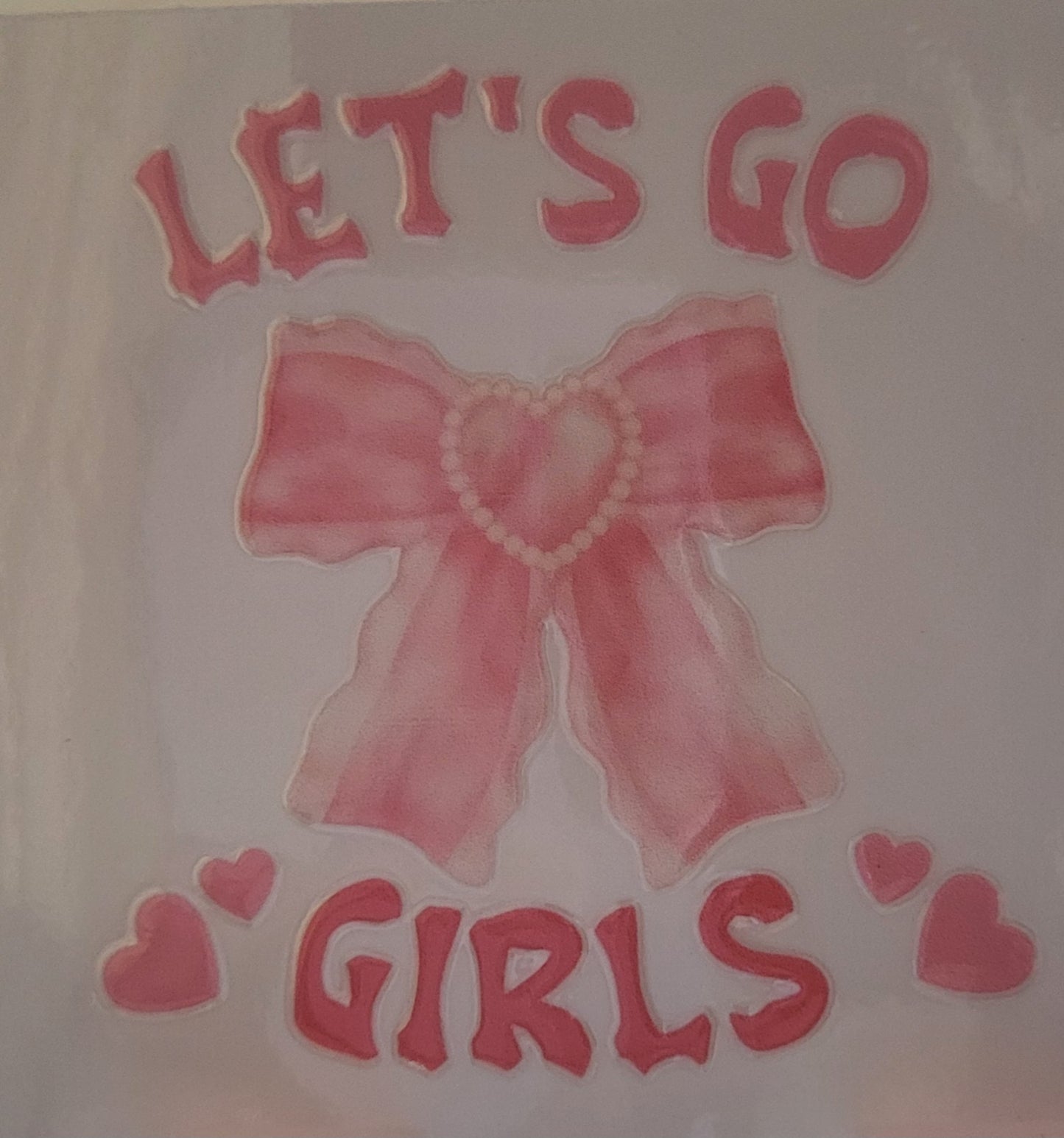 Cute girly bow decal small #5