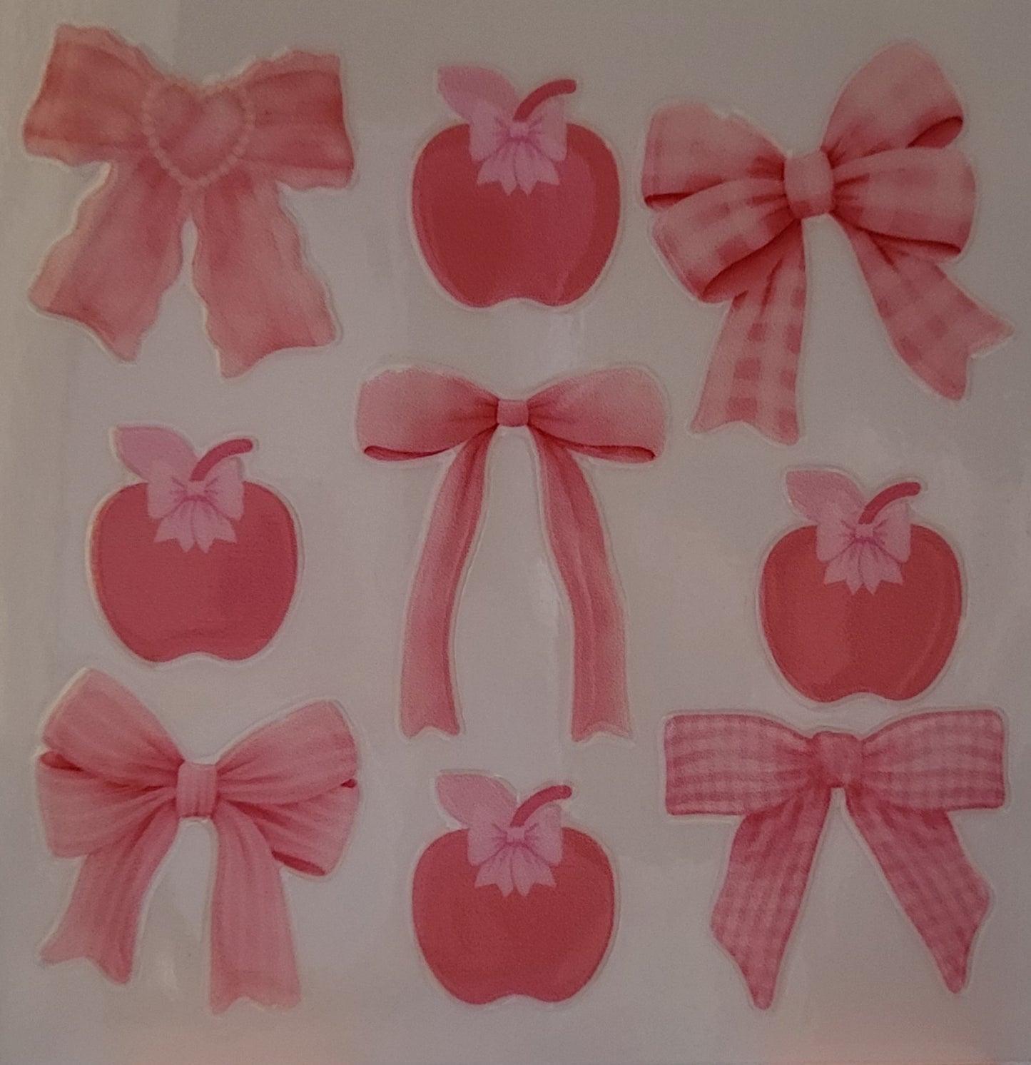 Cute girly bow decal small #6