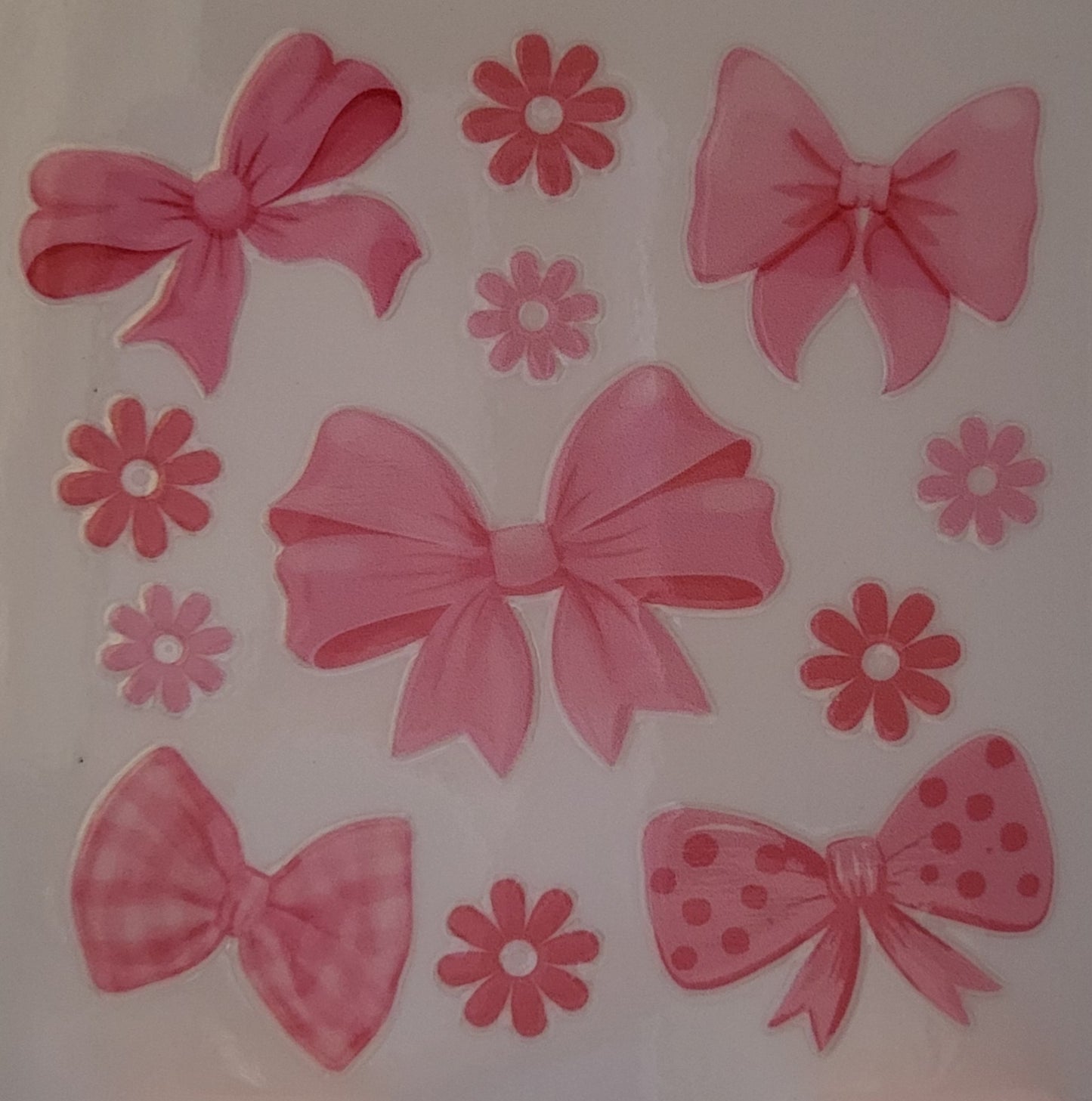 Cute girly bow decal small #12