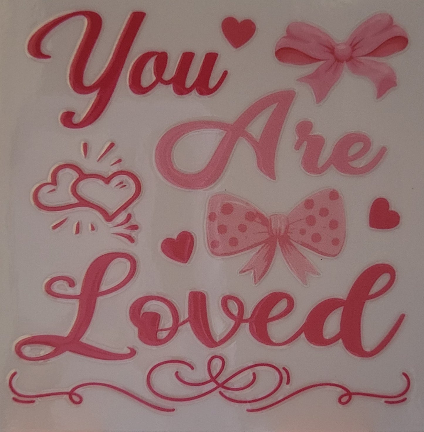 Cute girly bow decal small #14