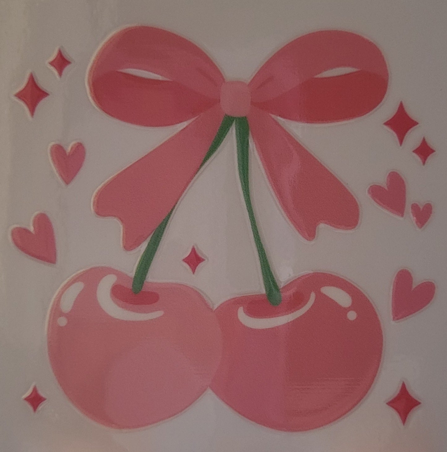 Cute girly bow decal small #16