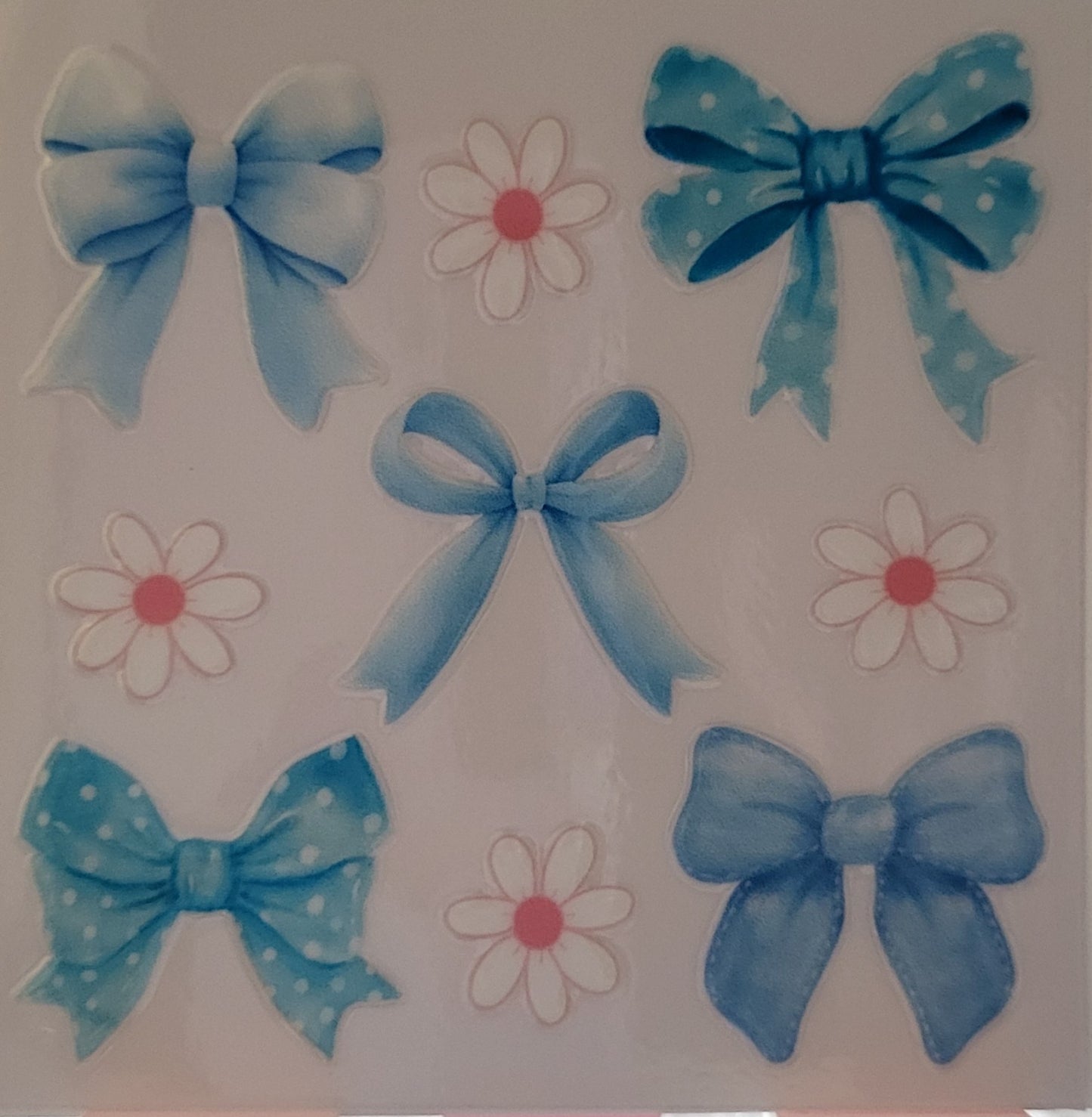Cute girly bow decal small #19