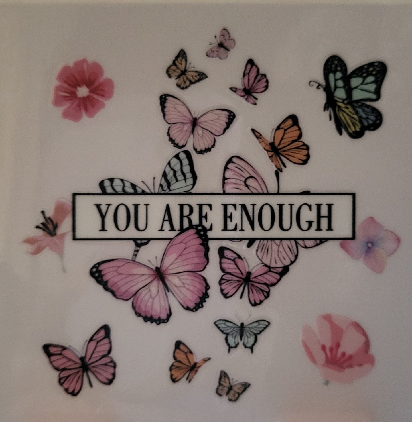 Watercolor Butterfly decal small #16