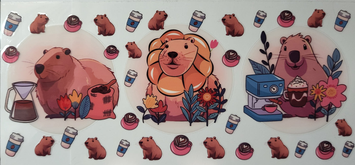 Capybara decal large