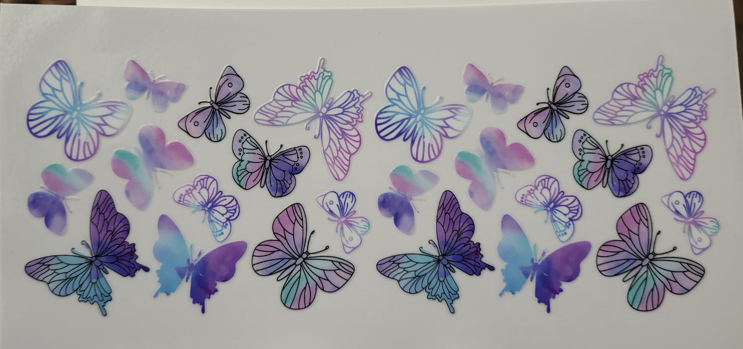 Butterfly decal large #3