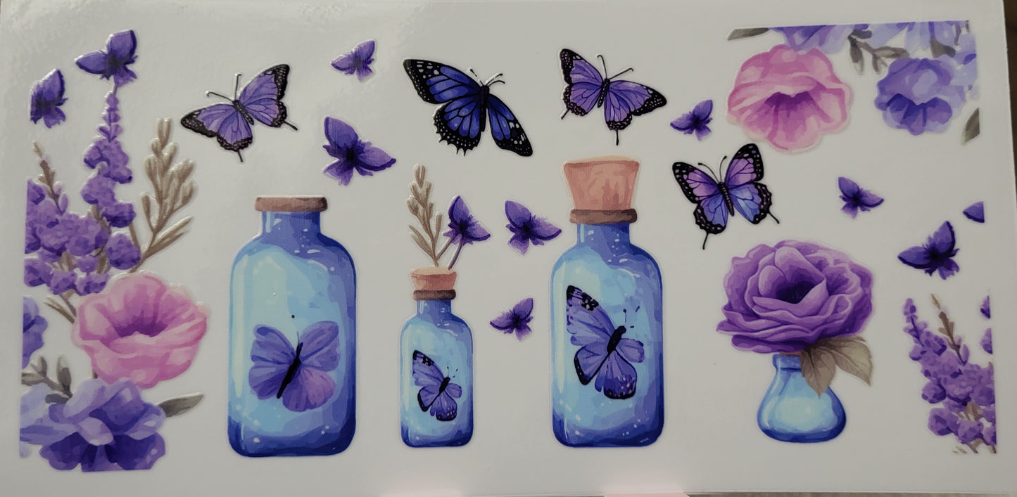 Butterfly decal large #5