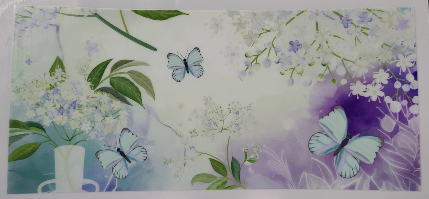 Butterfly decal large #8