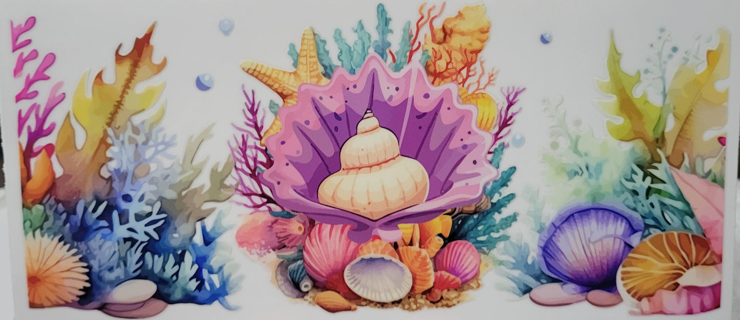 Under the sea decal large