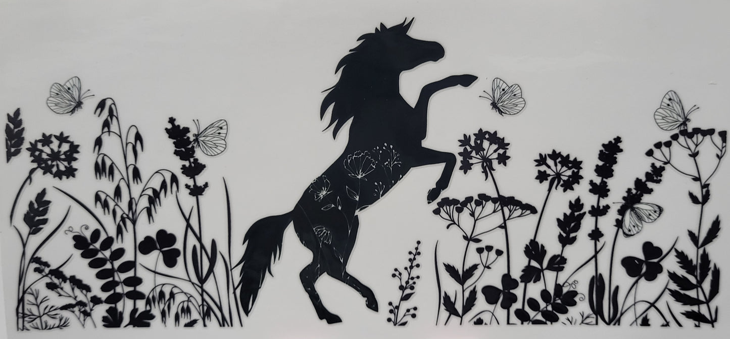 Horse decal large #5