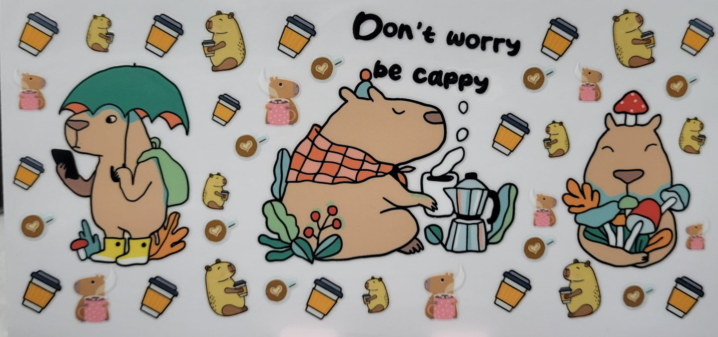Capybara decal large