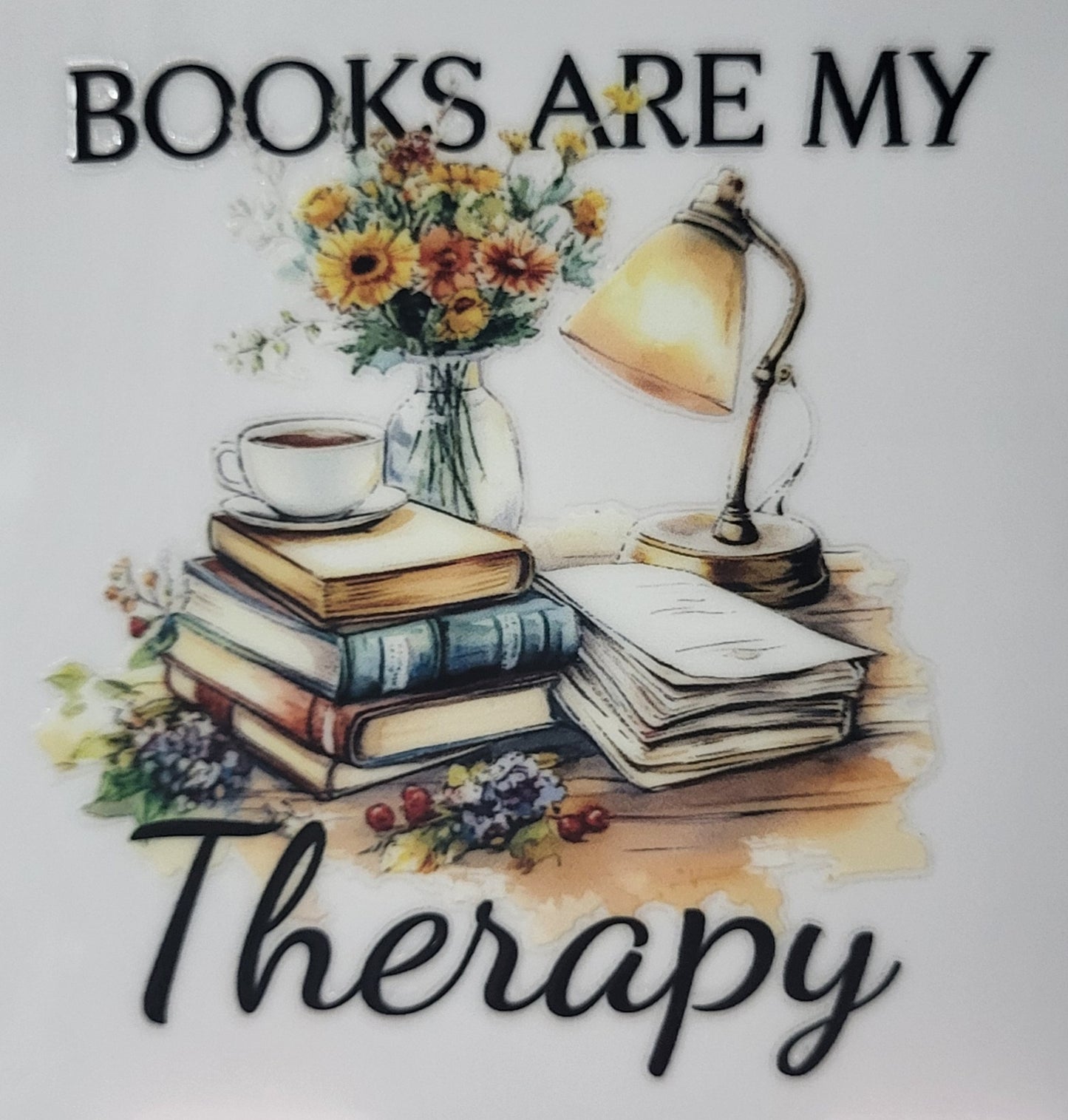 Book decal small #10