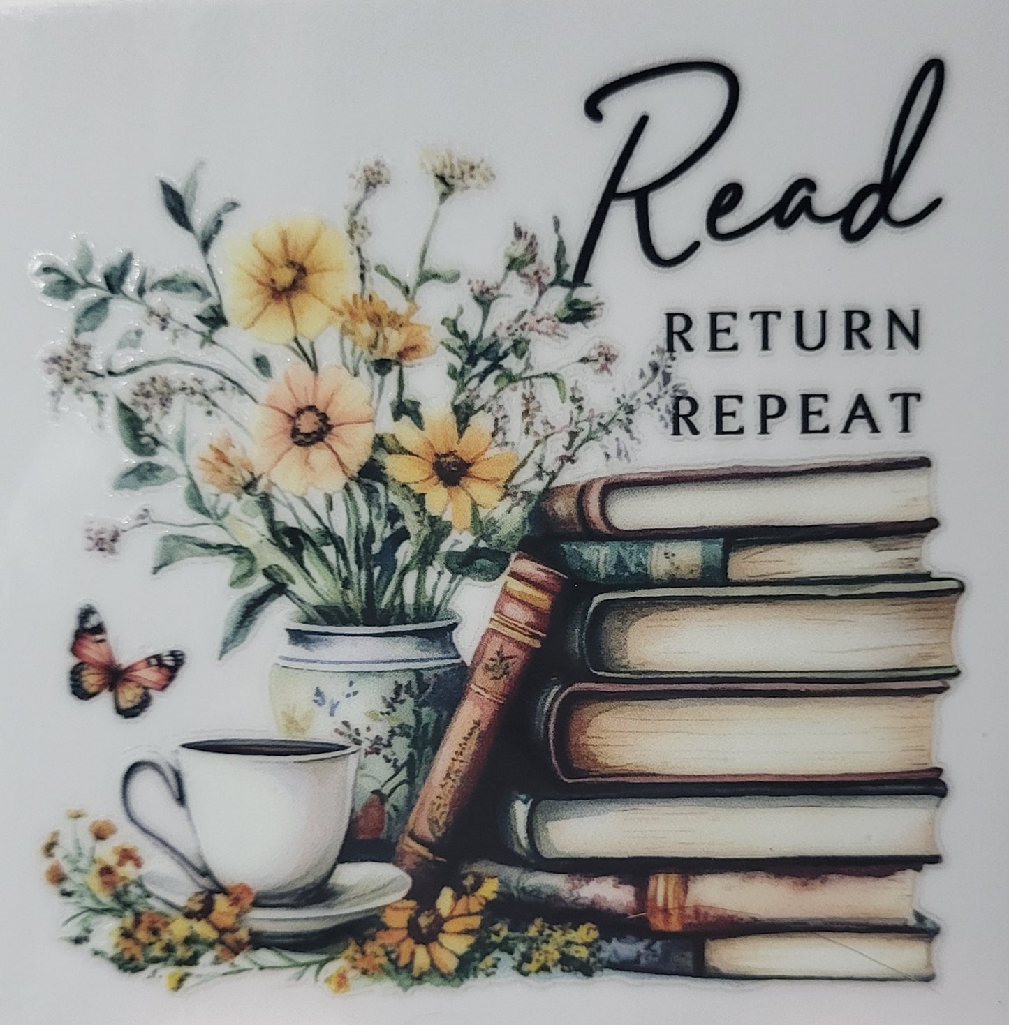 Book decal small #11