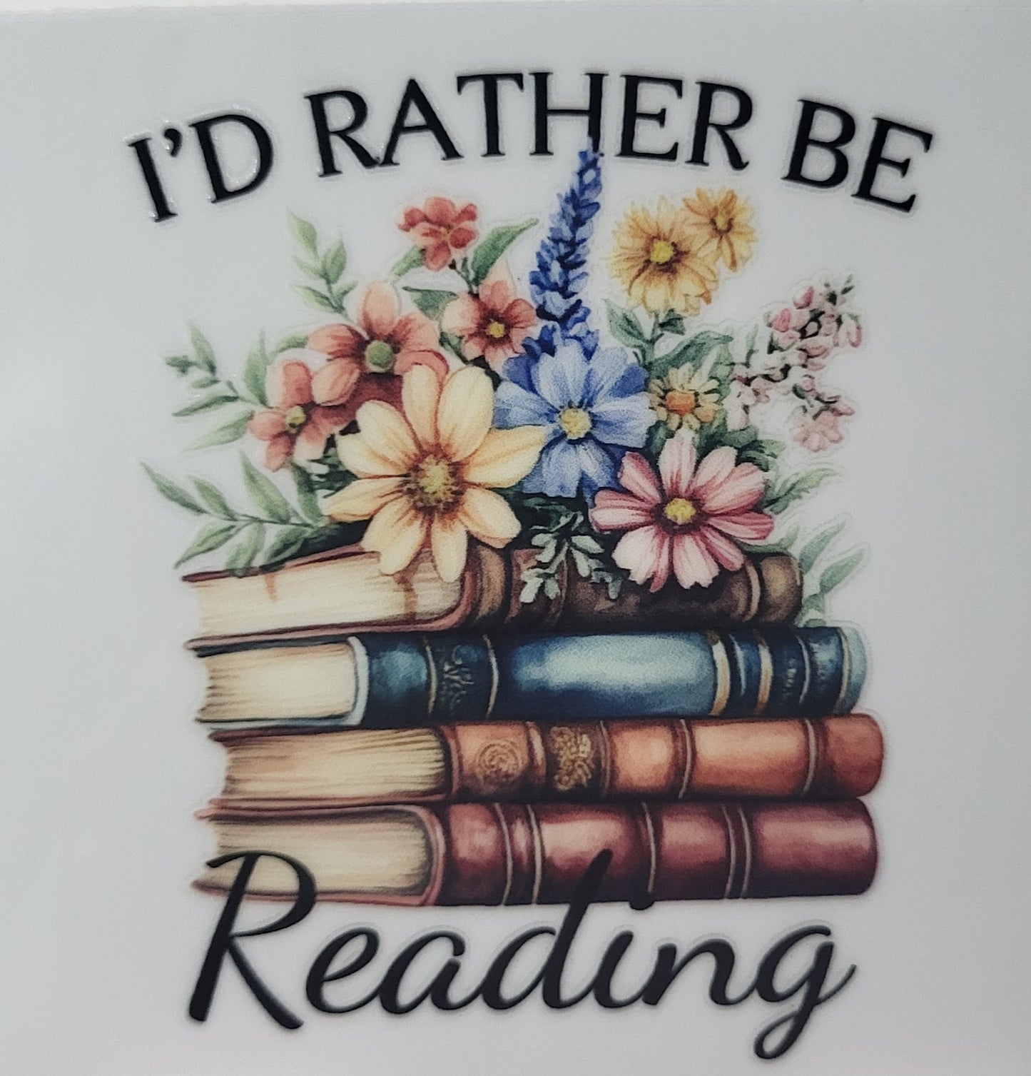 Book decal small #12