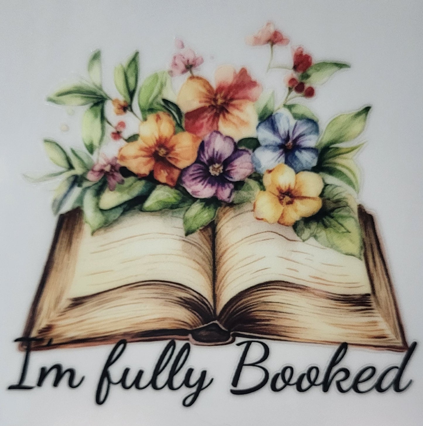 Book decal small #14