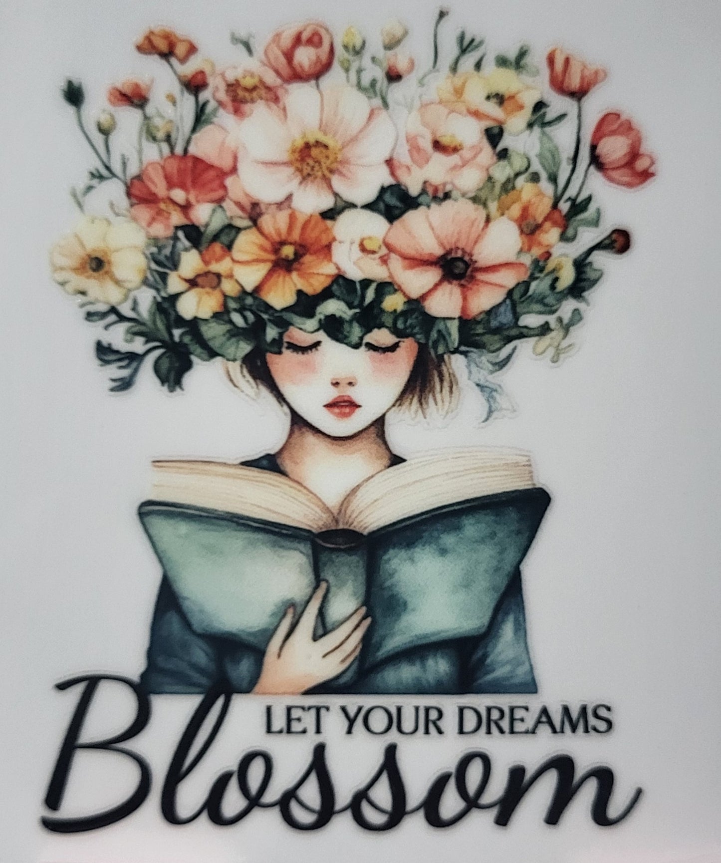 Book decal small #16