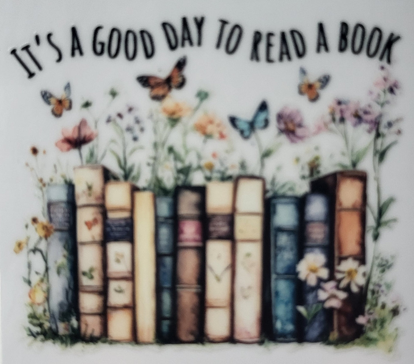 Book decal small #19