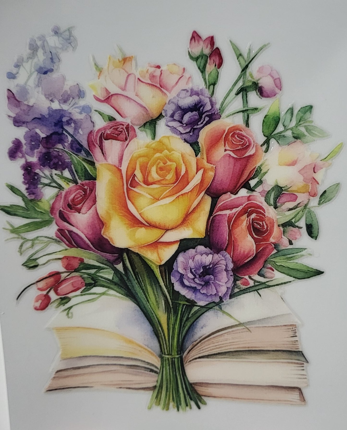 Book decal small #21