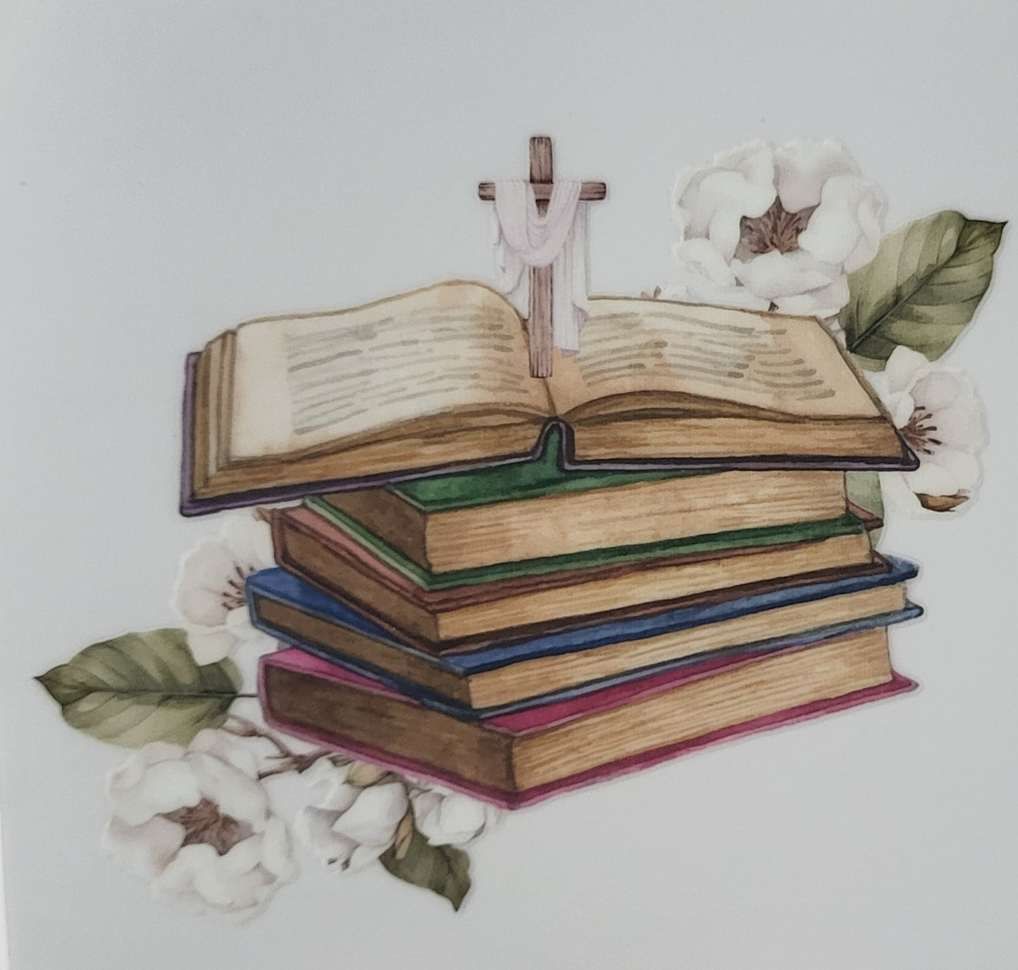 Book decal small #24