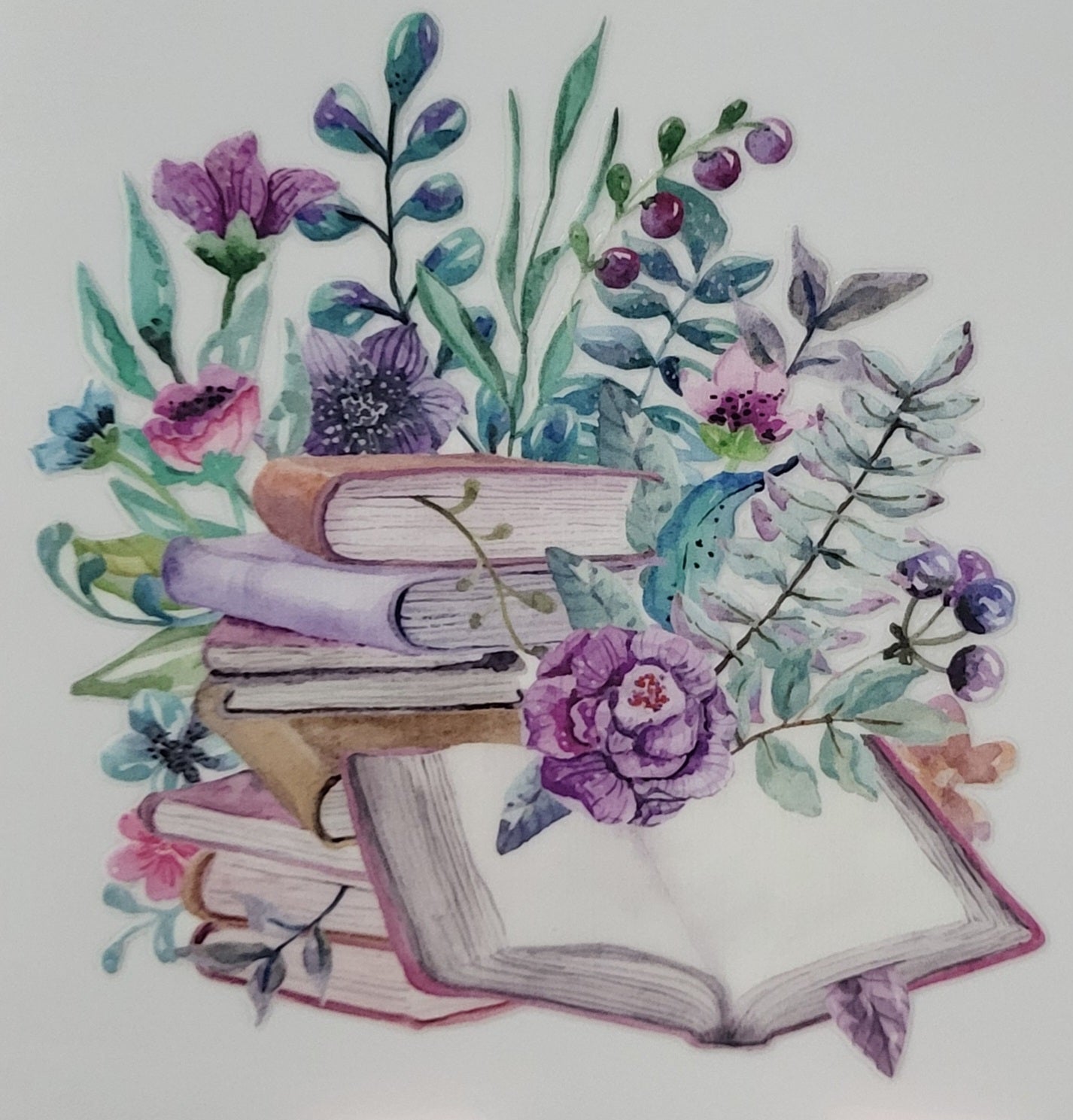 Book decal small #27