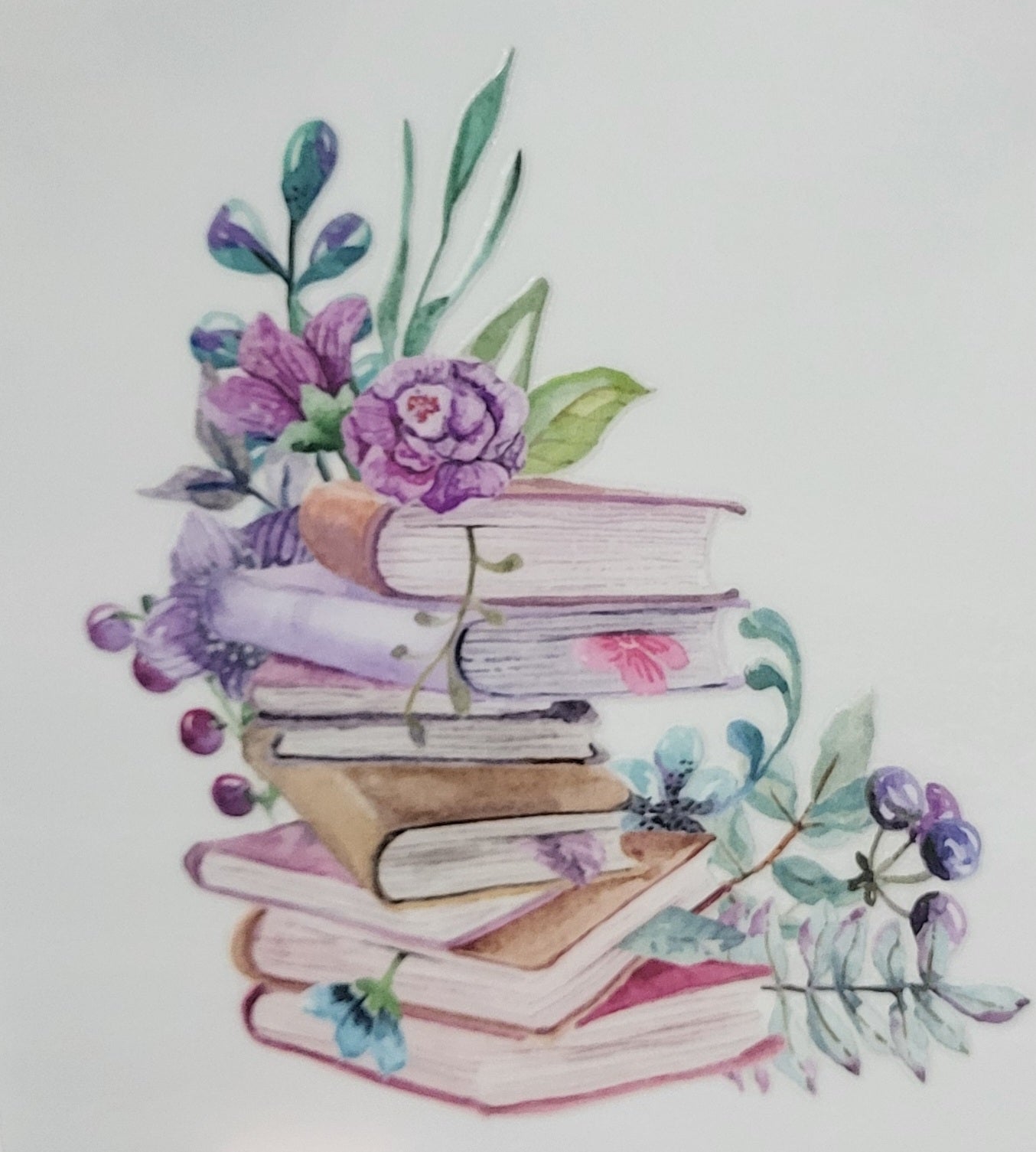 Book decal small #28