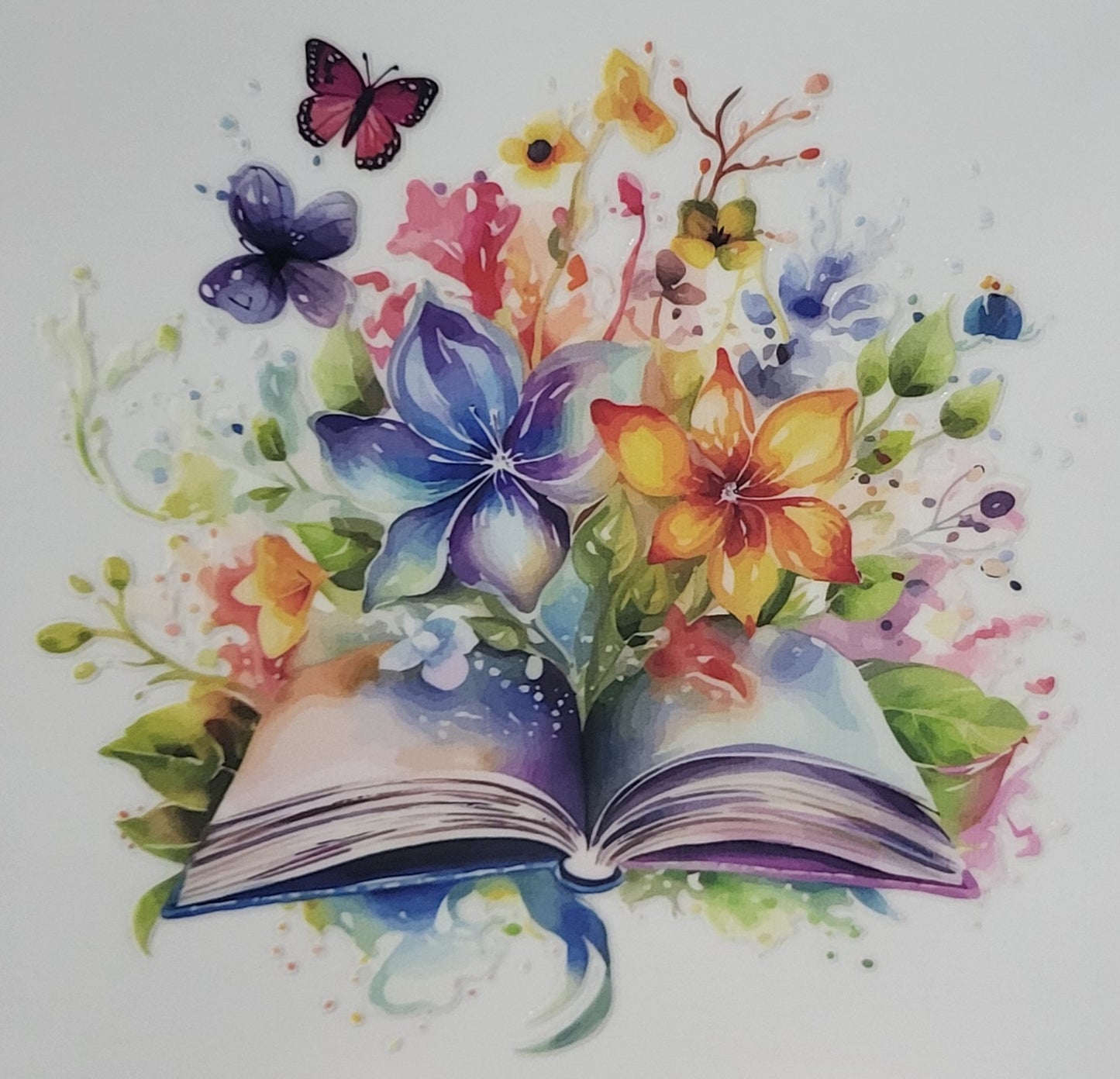 Book decal small #30