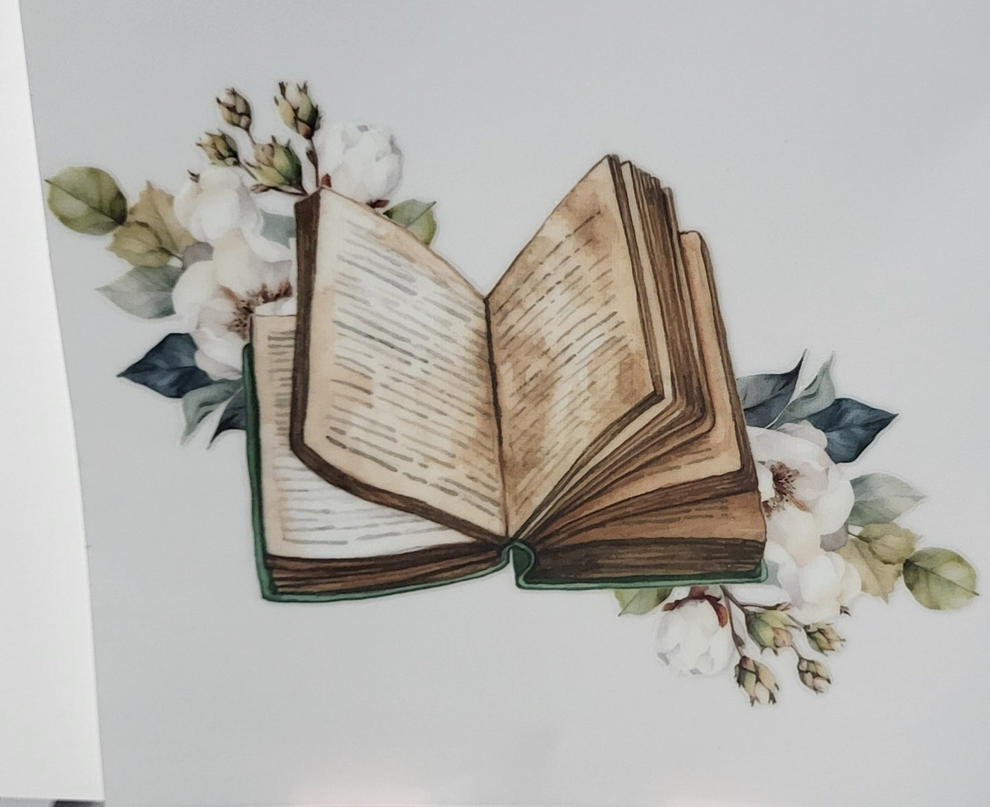 Book decal small #34