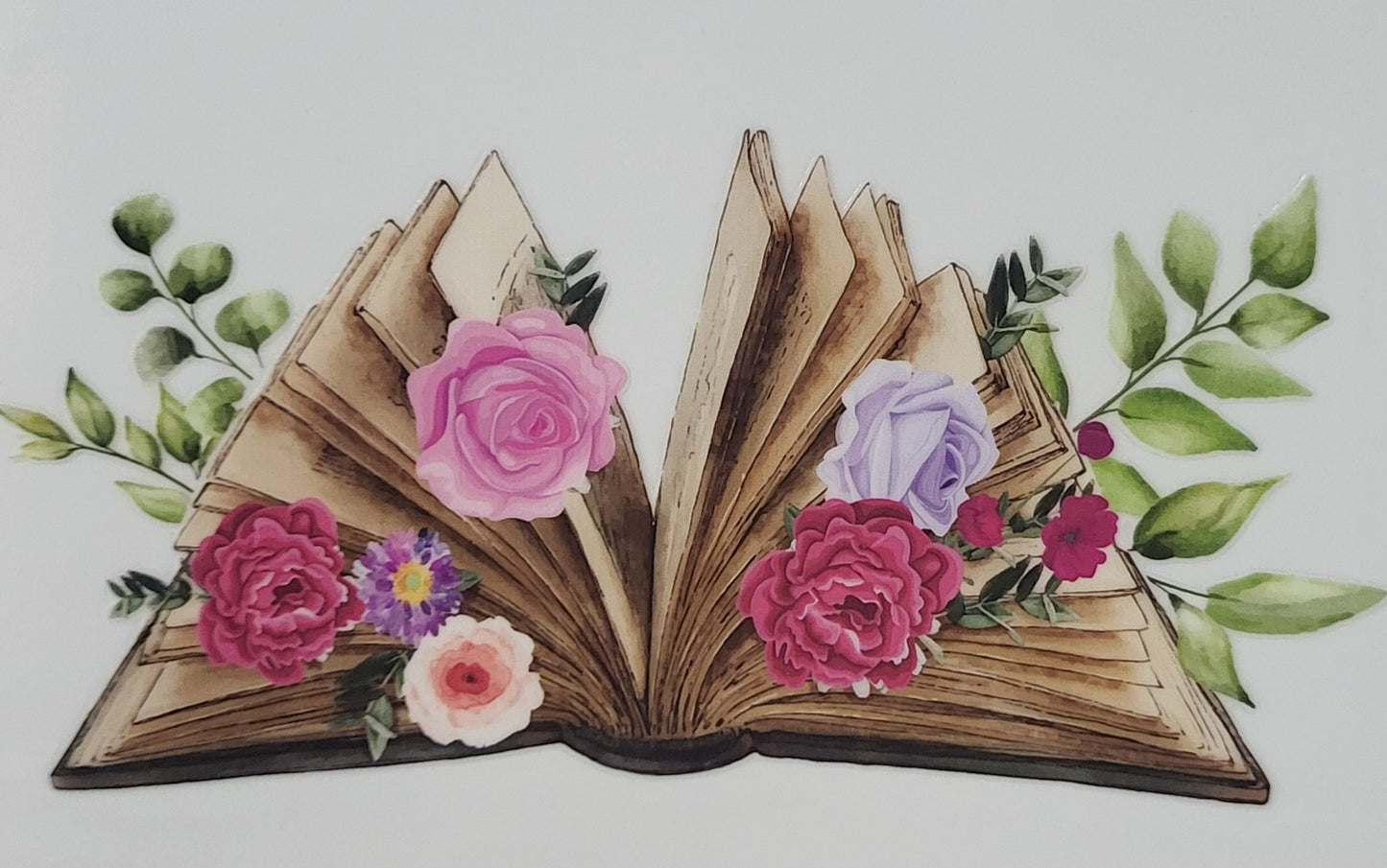 Book decal small #35