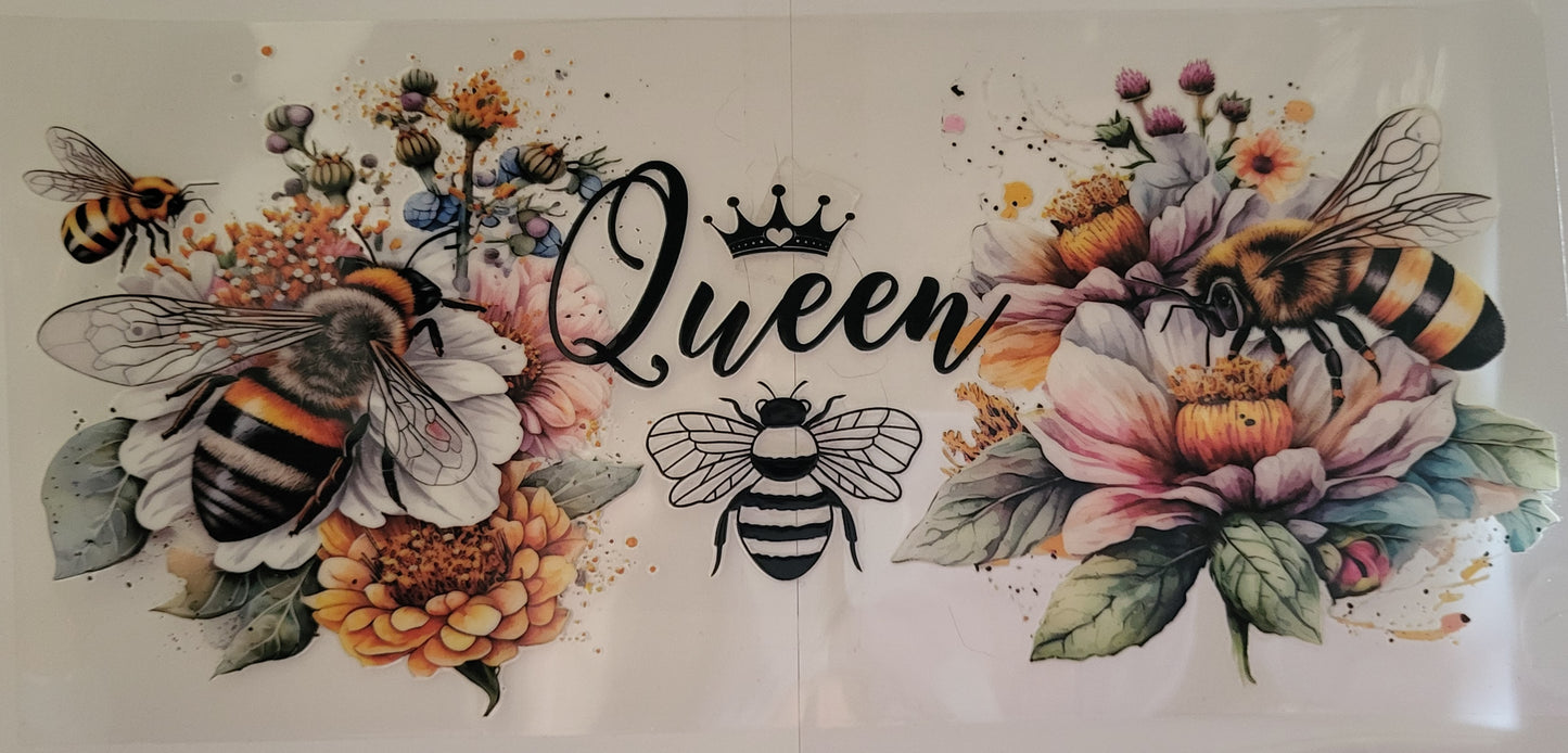 Queen Bee Decal Large