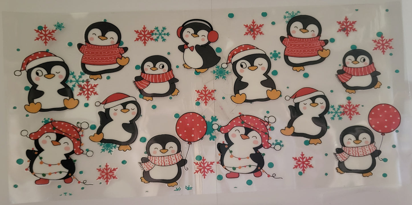 Penguins decal large