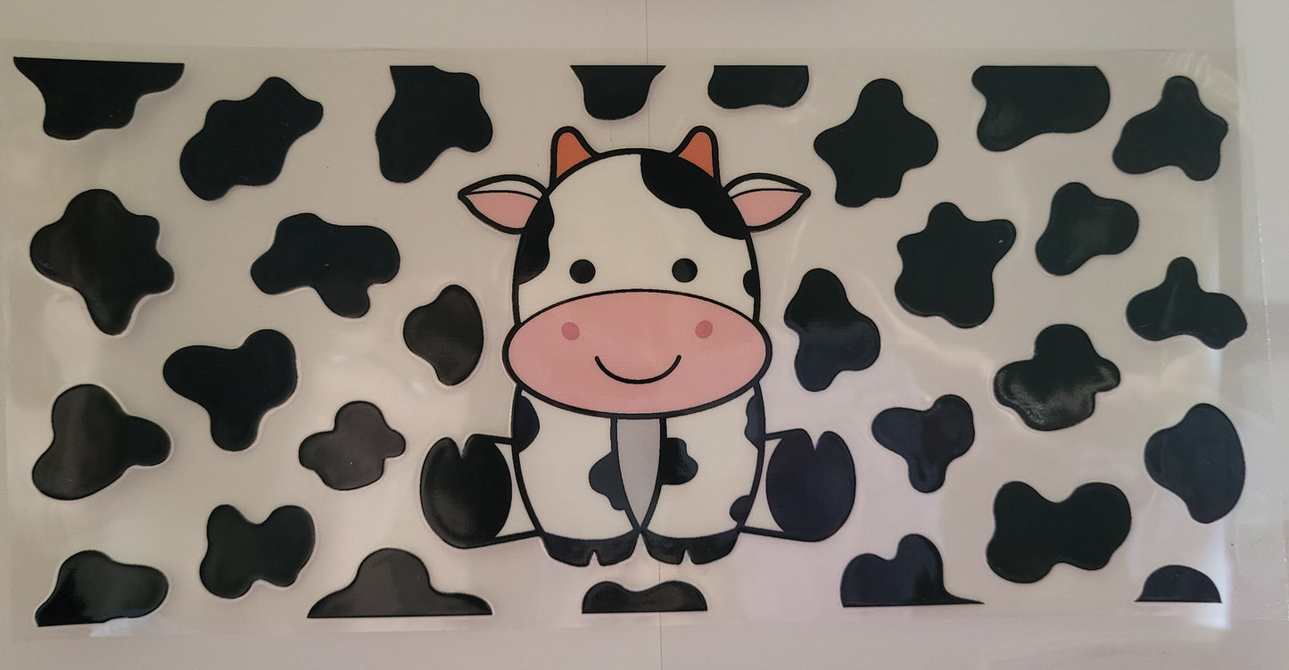 Baby Cow decal large