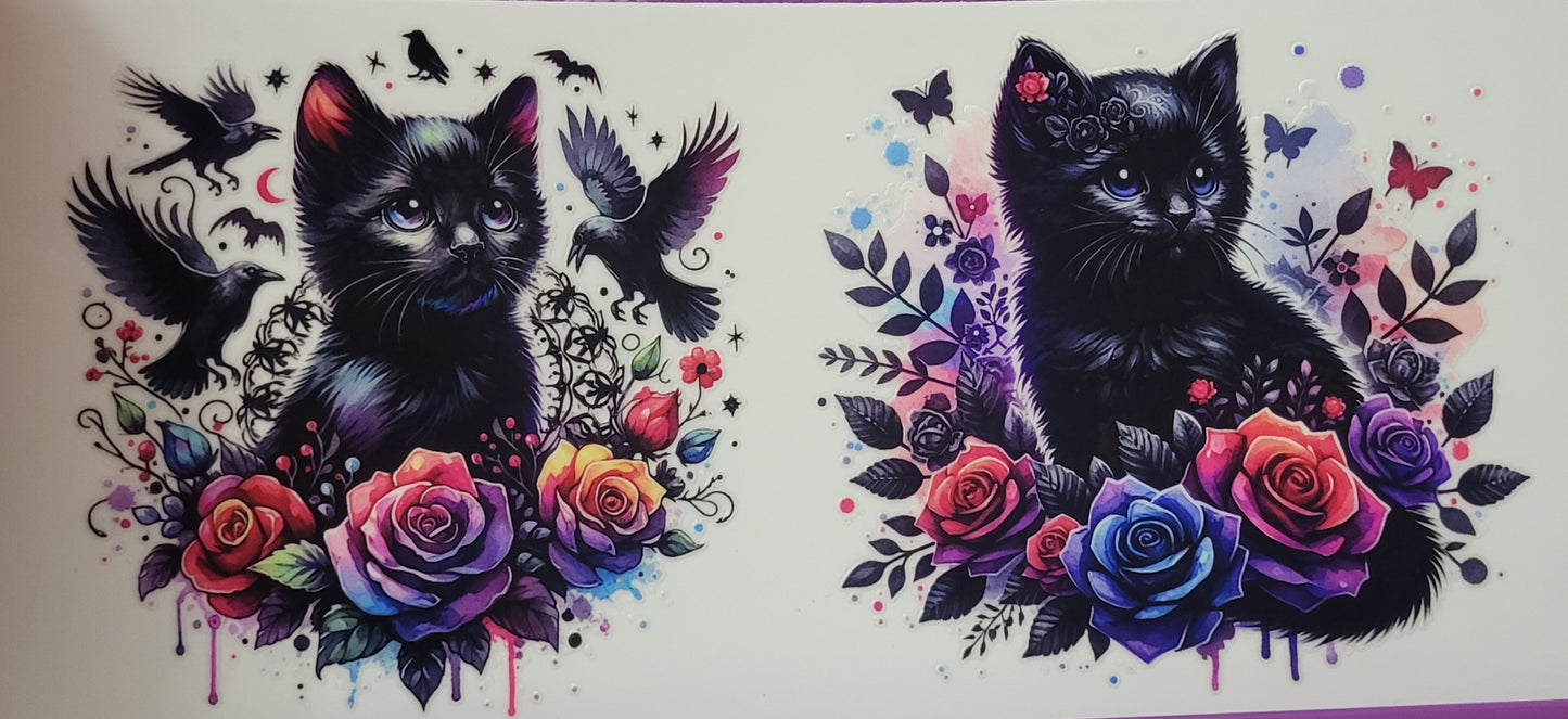 Kittens in flowers 4