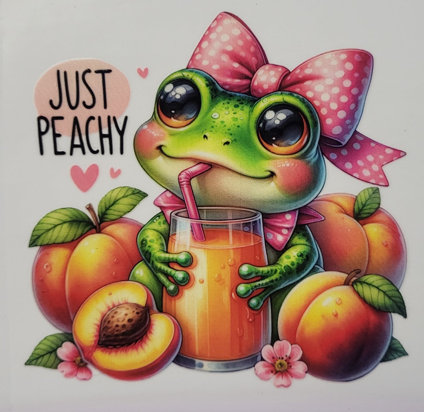 Peachy Froggie
