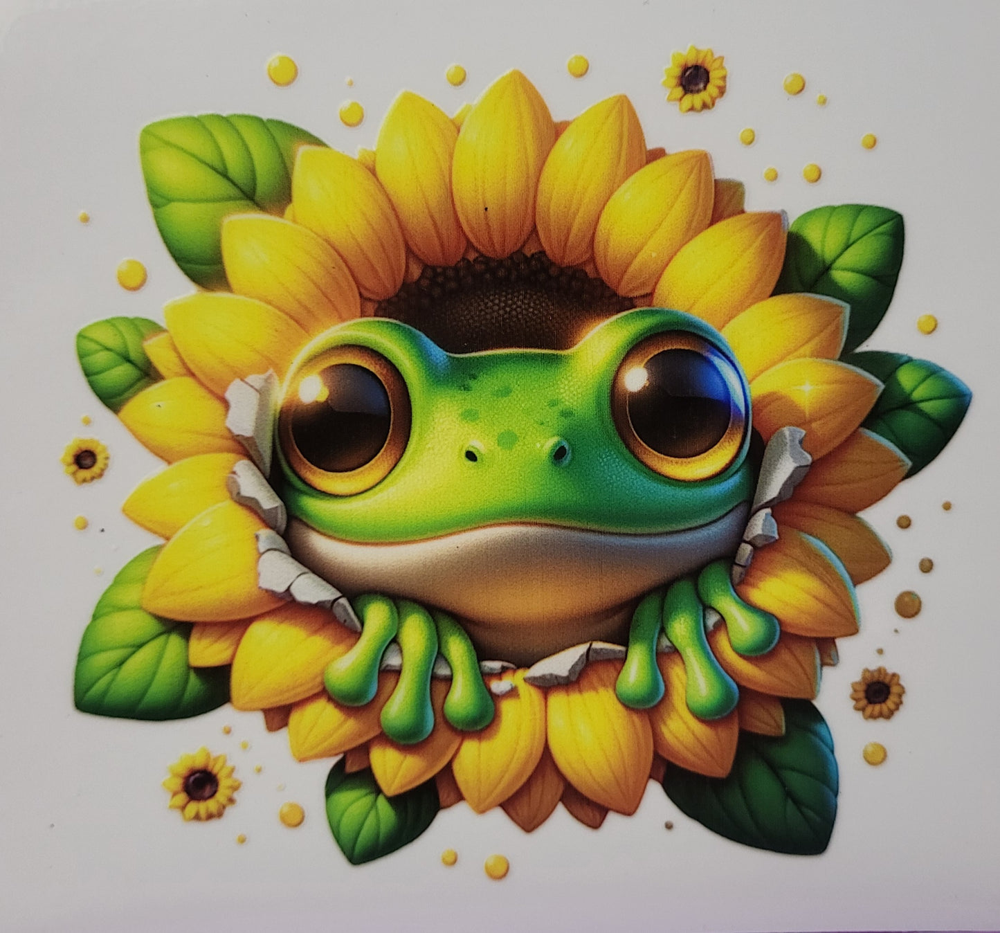 Sunflower Froggie