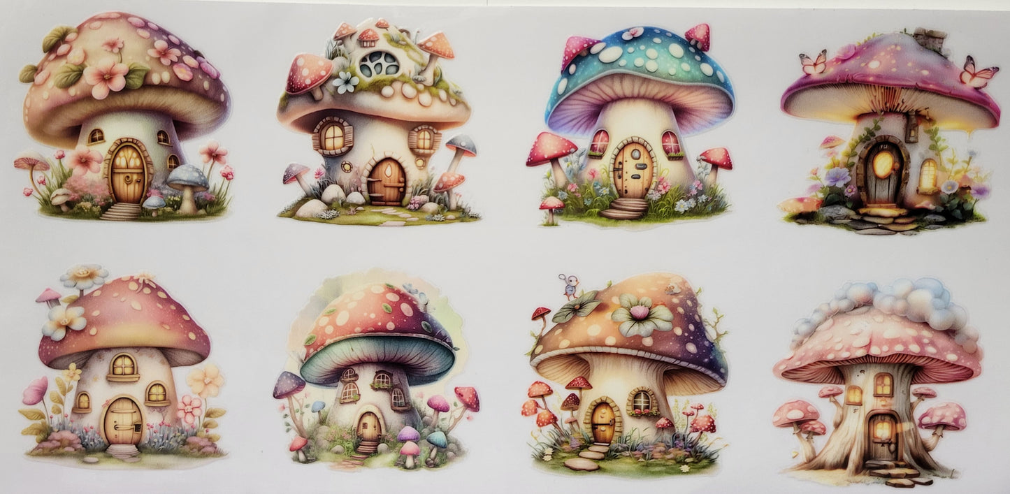 Mini Mushroom Houses