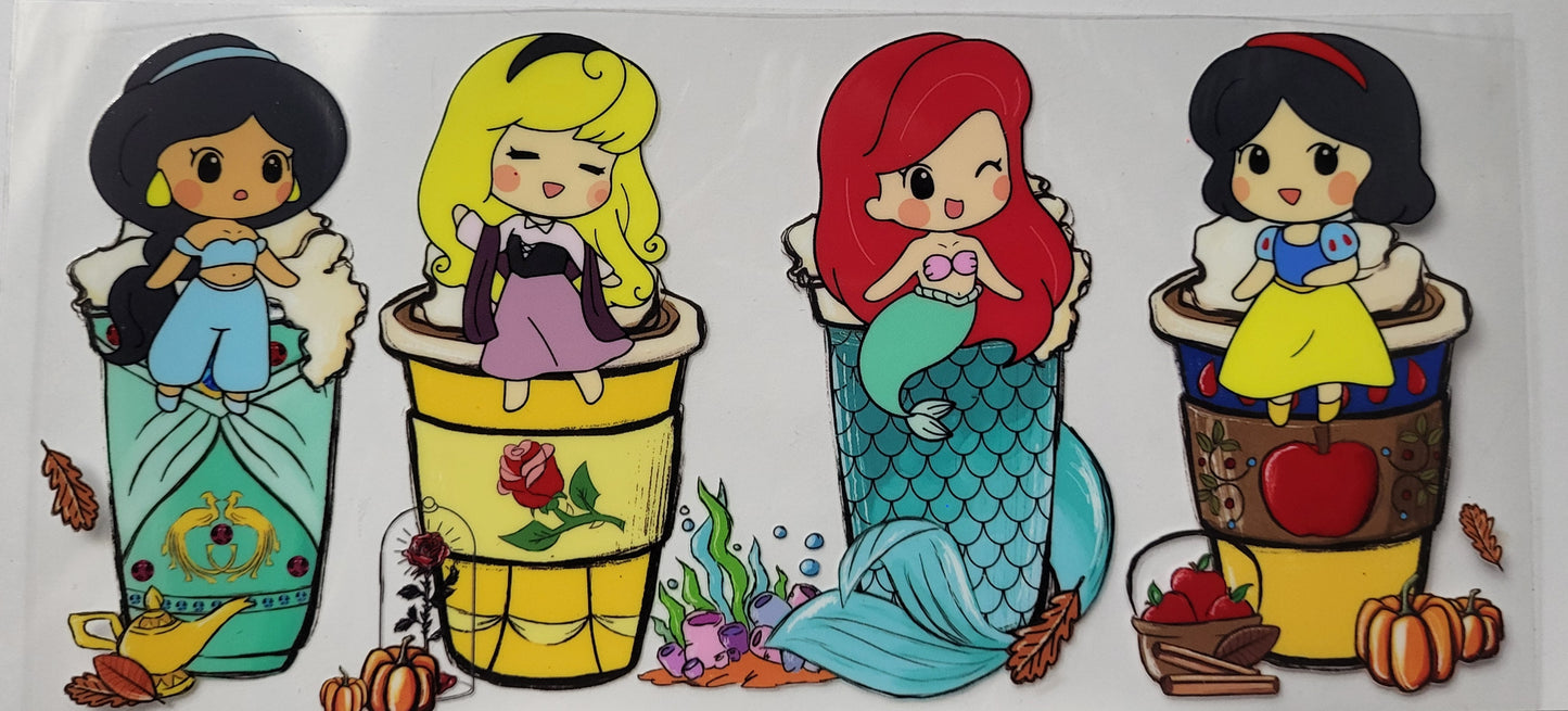 Disney Princesses Young large decal