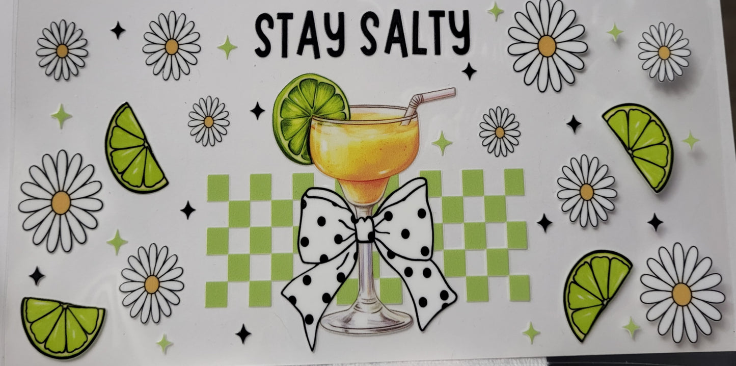 Stay Salty large decal