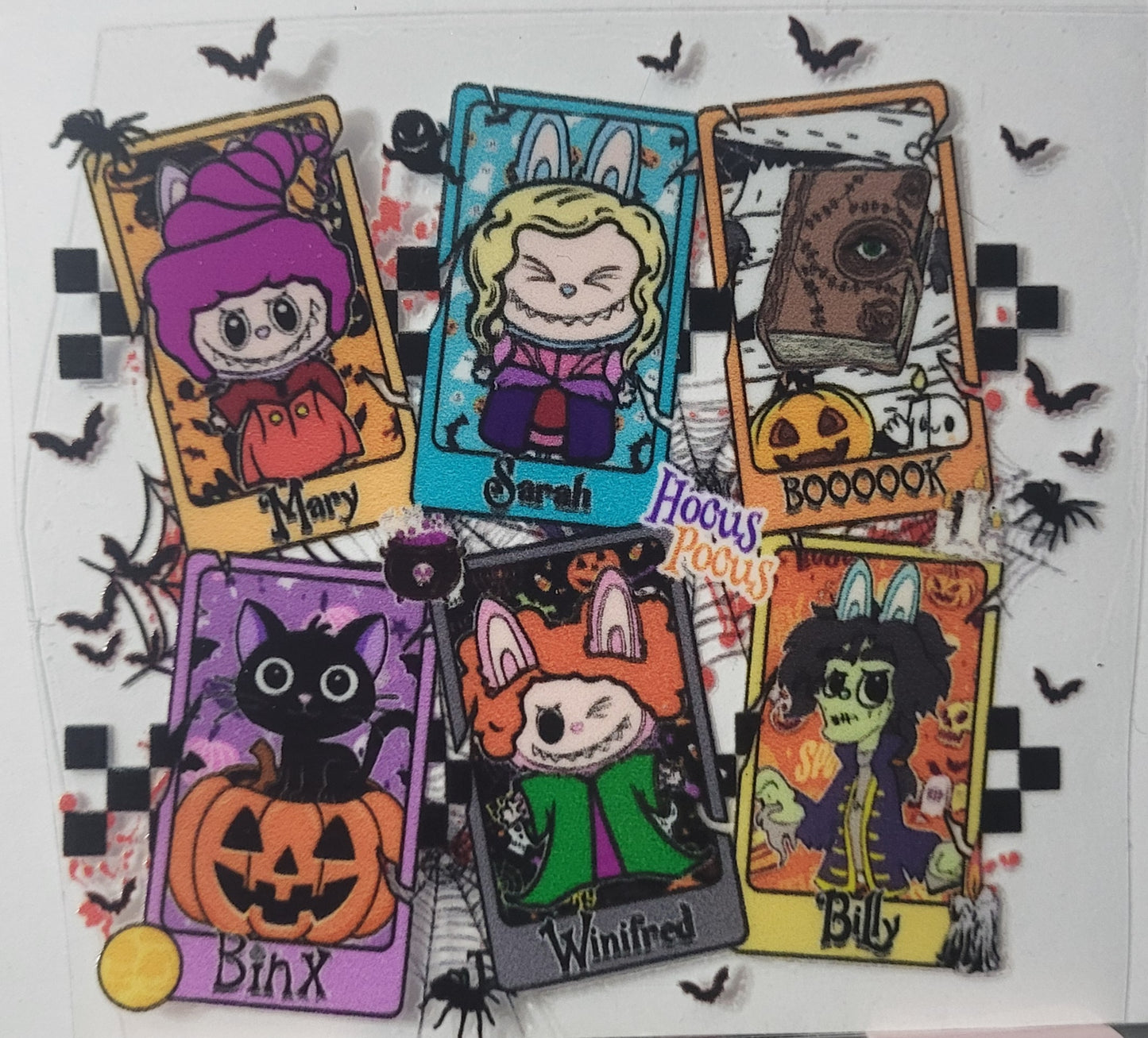 Labubu Hocus Pocus Party decal small